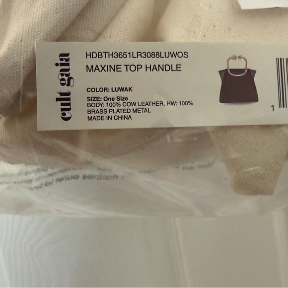 Cult Gaia Maxine Bag -in Luwak New With Tags - Picture 9 of 9